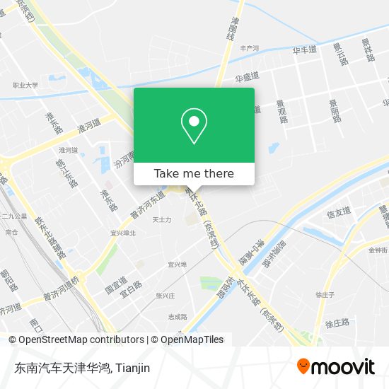 东南汽车天津华鸿 map