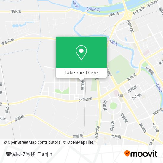 荣溪园-7号楼 map