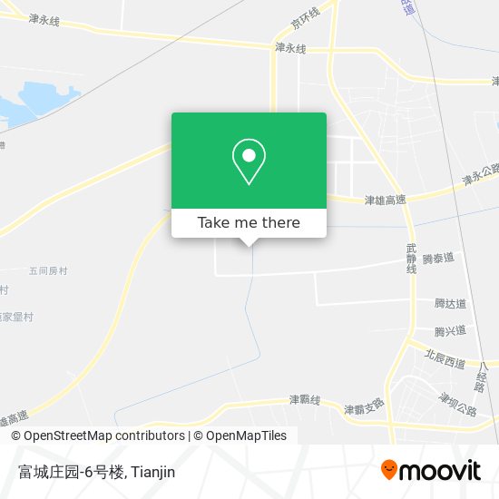 富城庄园-6号楼 map
