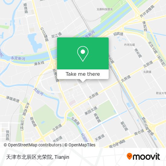 天津市北辰区光荣院 map