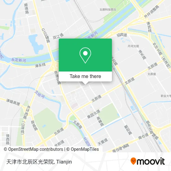 天津市北辰区光荣院 map