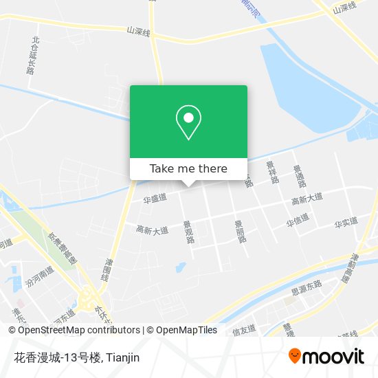 花香漫城-13号楼 map