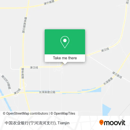 中国农业银行(宁河清河支行) map