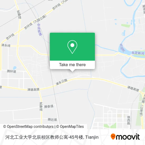 河北工业大学北辰校区教师公寓-45号楼 map