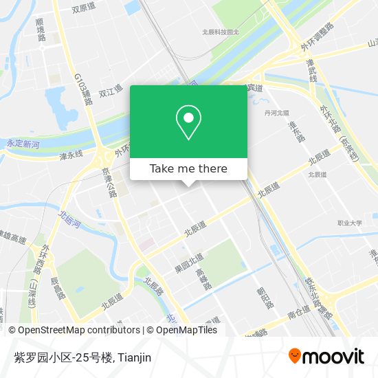 紫罗园小区-25号楼 map