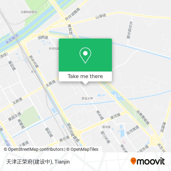 天津正荣府(建设中) map