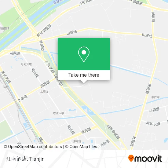 江南酒店 map