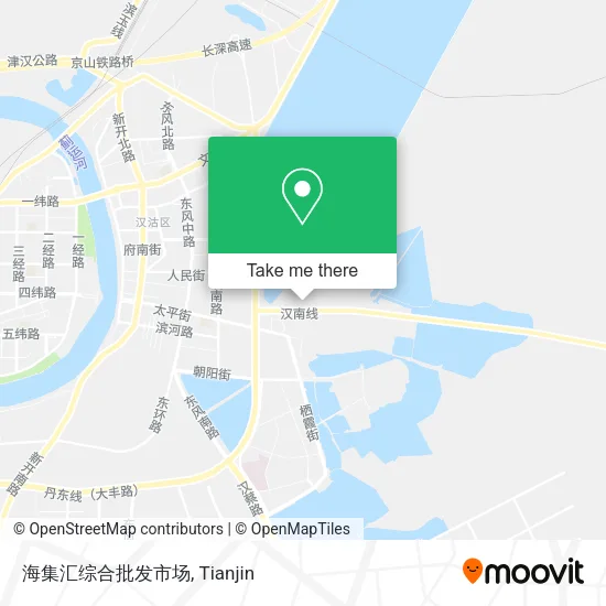 海集汇综合批发市场 map