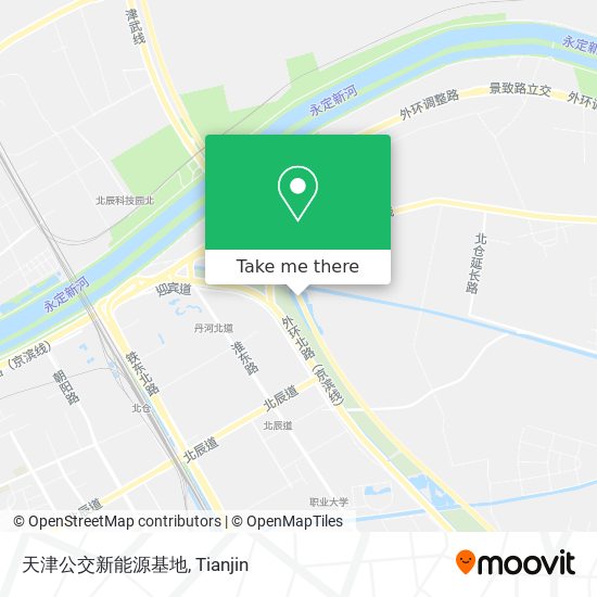 天津公交新能源基地 map