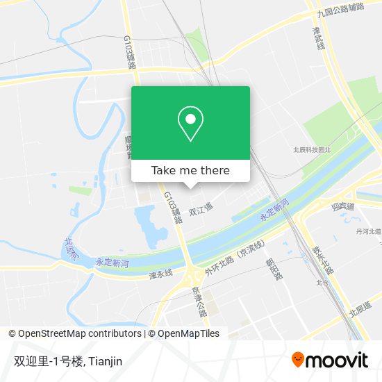 双迎里-1号楼 map