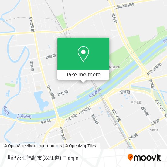 世纪家旺福超市(双江道) map