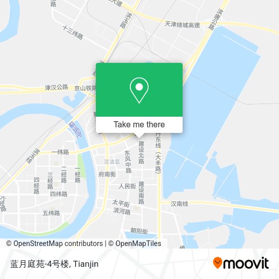 蓝月庭苑-4号楼 map
