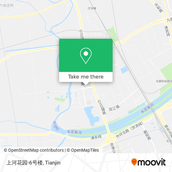 上河花园-6号楼 map