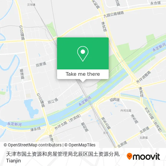 天津市国土资源和房屋管理局北辰区国土资源分局 map