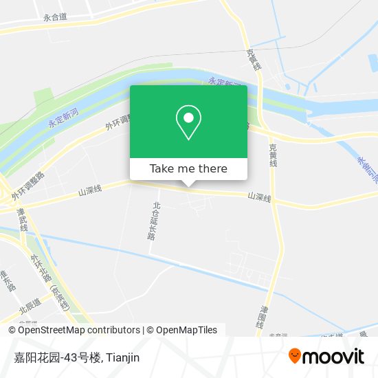 嘉阳花园-43号楼 map