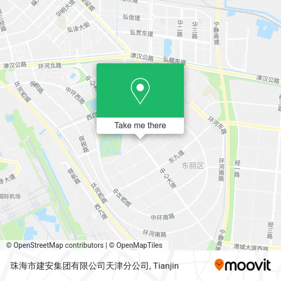 珠海市建安集团有限公司天津分公司 map