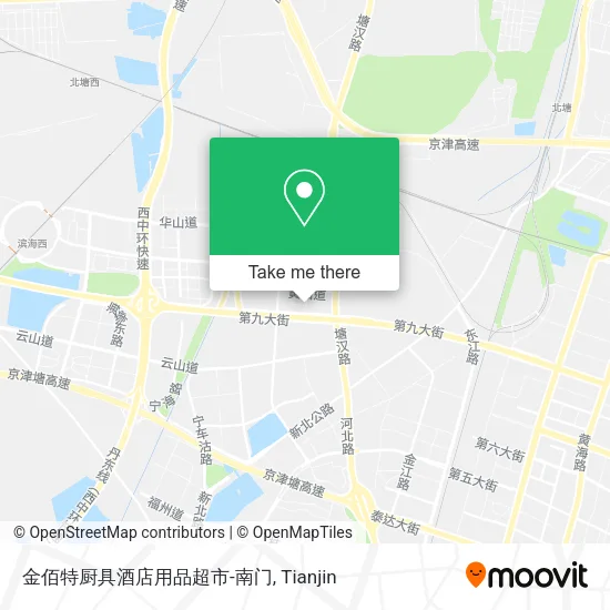 金佰特厨具酒店用品超市-南门 map