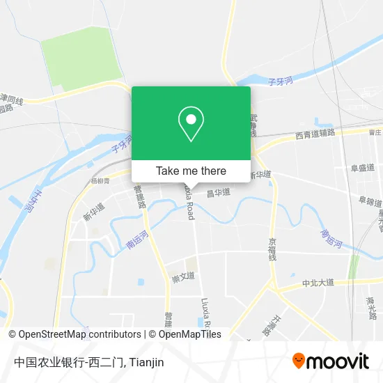 中国农业银行-西二门 map