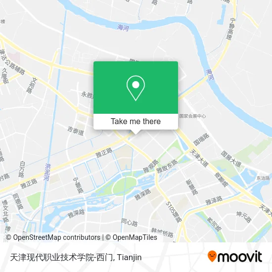 天津现代职业技术学院-西门 map