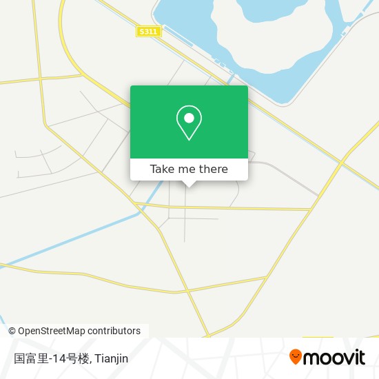 国富里-14号楼 map