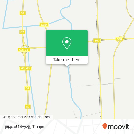 南泰里14号楼 map