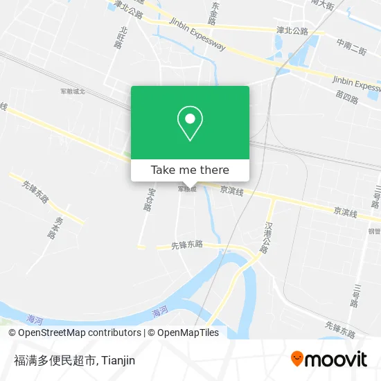 福满多便民超市 map