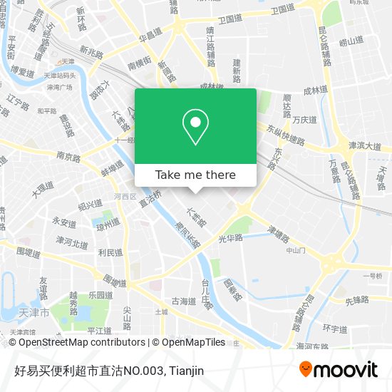 好易买便利超市直沽NO.003 map