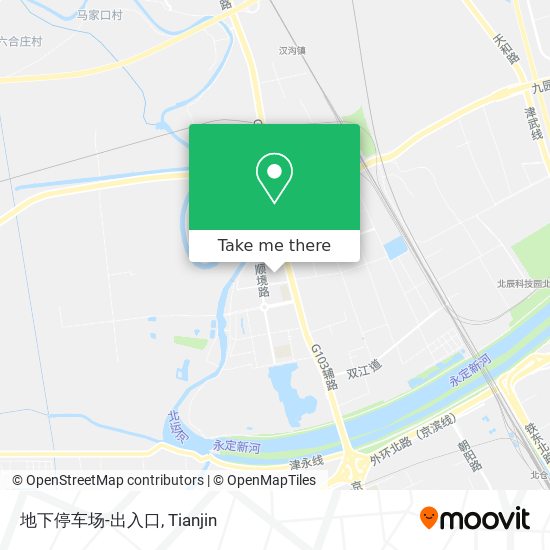 地下停车场-出入口 map