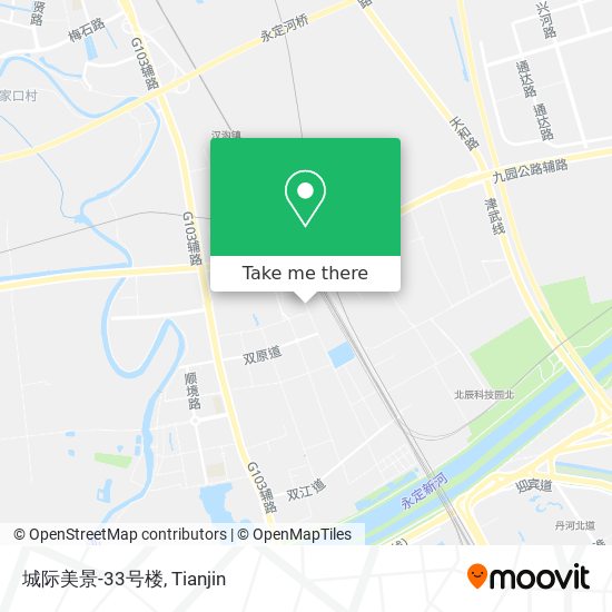 城际美景-33号楼 map