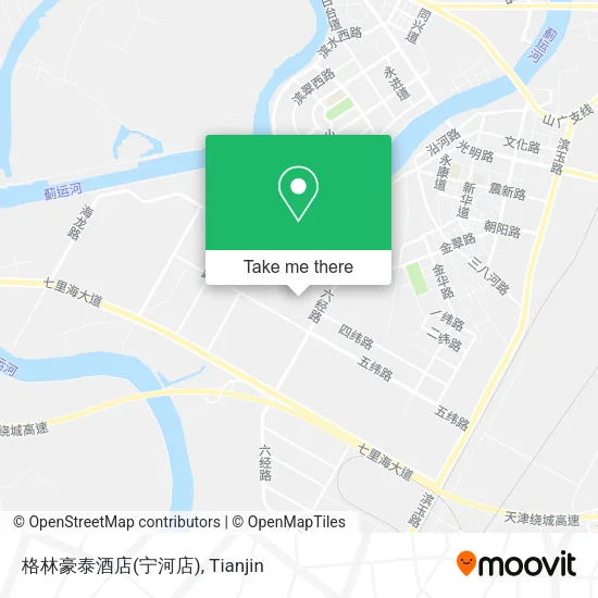 格林豪泰酒店(宁河店) map