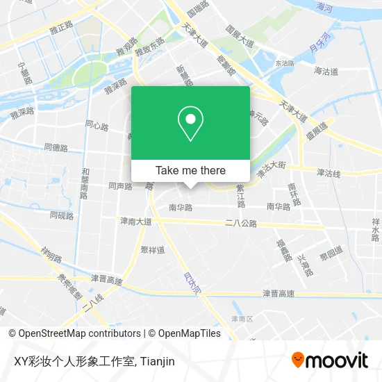 XY彩妆个人形象工作室 map