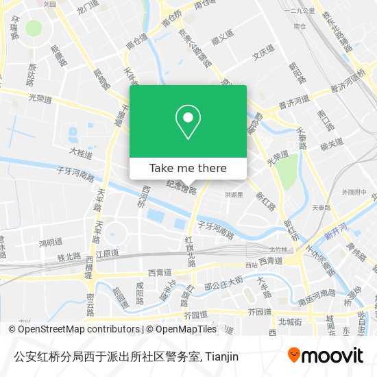 公安红桥分局西于派出所社区警务室 map