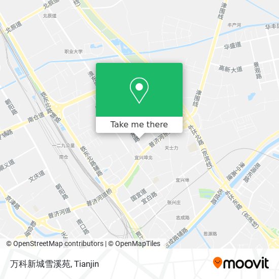 万科新城雪溪苑 map
