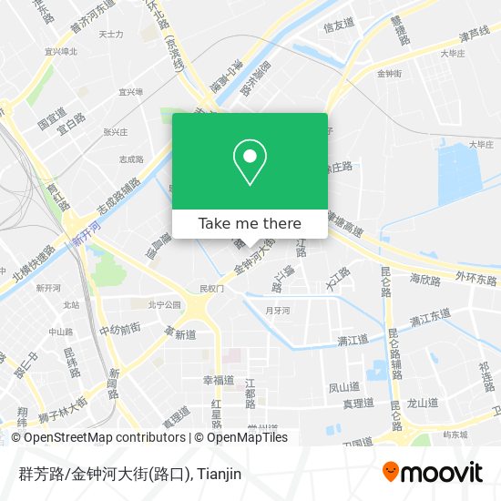 群芳路/金钟河大街(路口) map