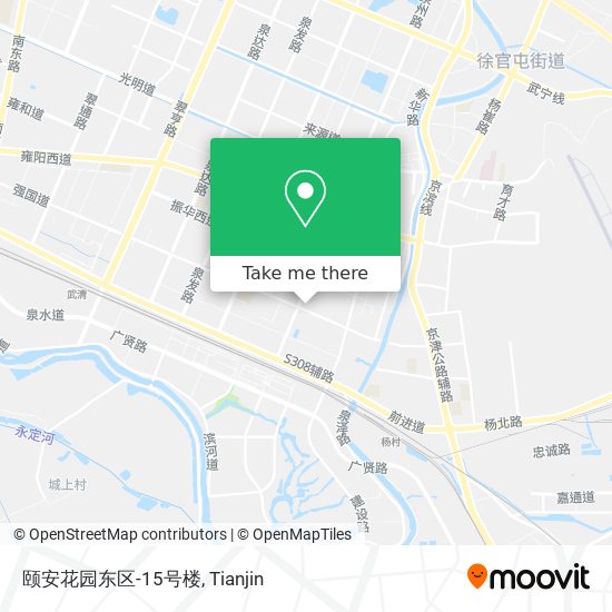 颐安花园东区-15号楼 map