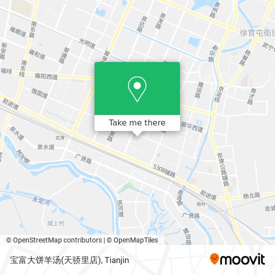 宝富大饼羊汤(天骄里店) map