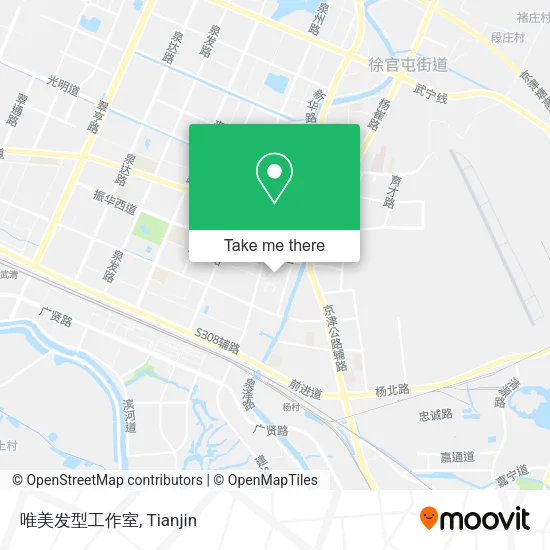 唯美发型工作室 map