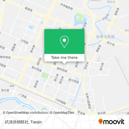 武清供销联社 map