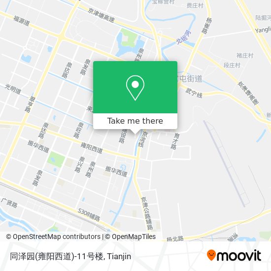 同泽园(雍阳西道)-11号楼 map
