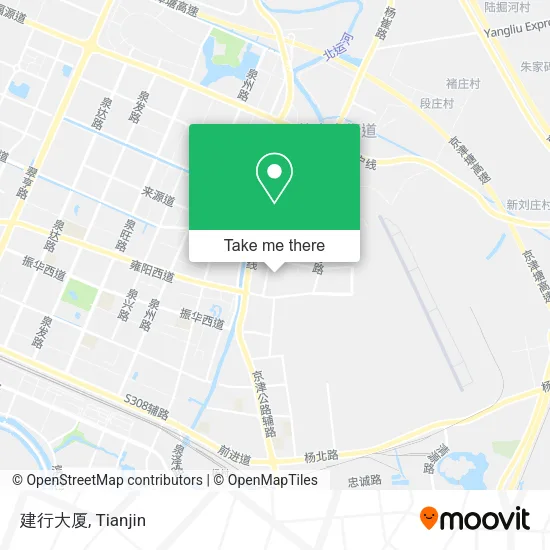 建行大厦 map