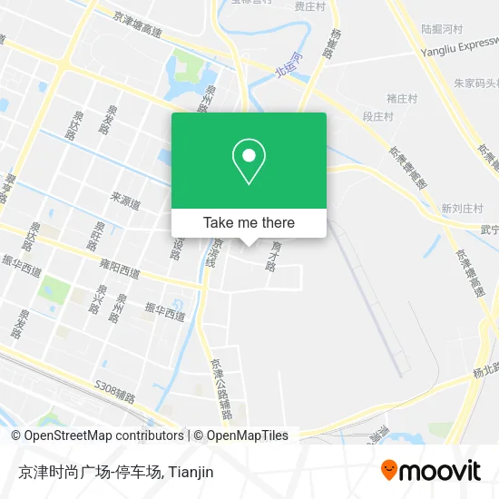 京津时尚广场-停车场 map