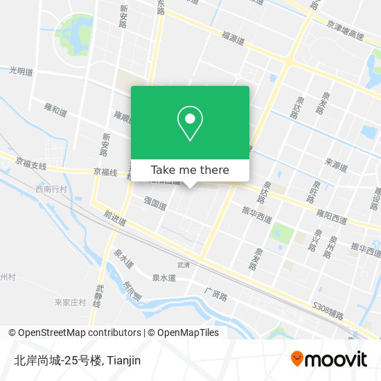 北岸尚城-25号楼 map