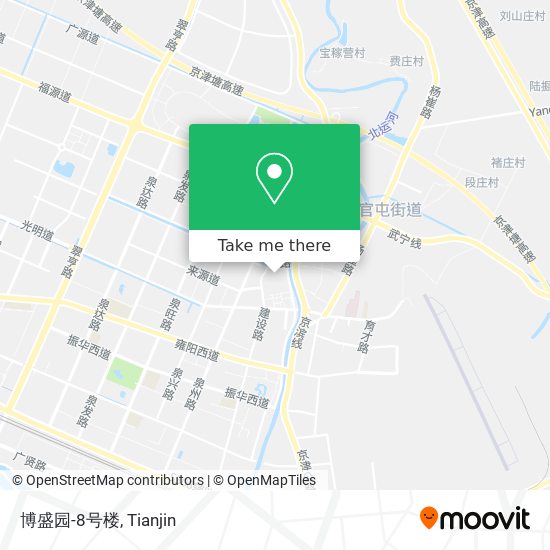 博盛园-8号楼 map