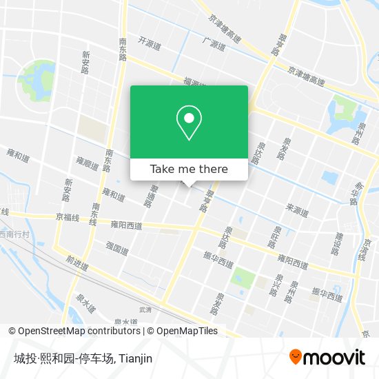 城投·熙和园-停车场 map