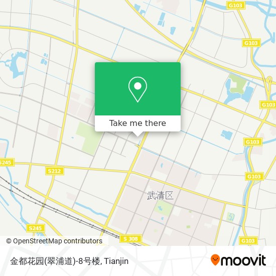 金都花园(翠浦道)-8号楼 map