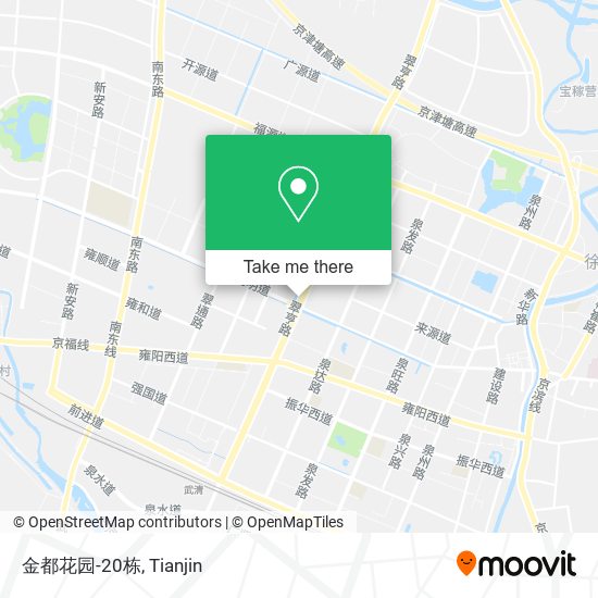 金都花园-20栋 map