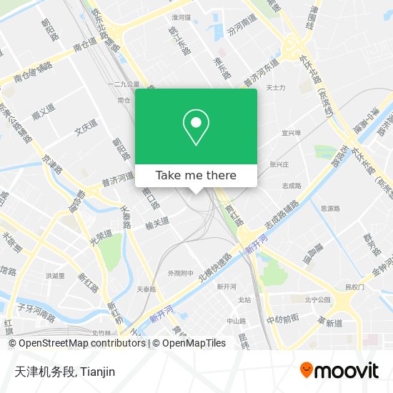 天津机务段 map