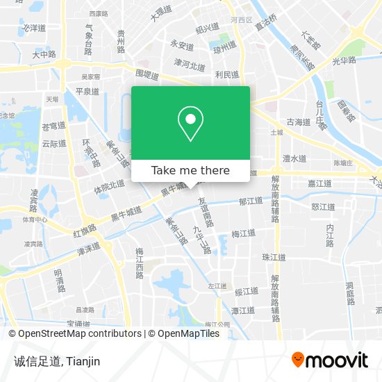 诚信足道 map