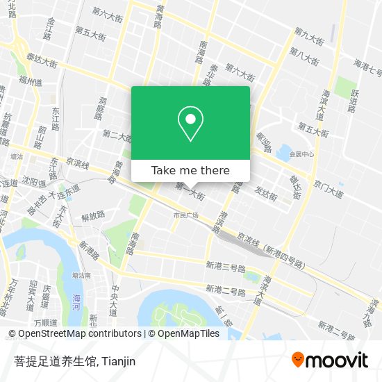 菩提足道养生馆 map