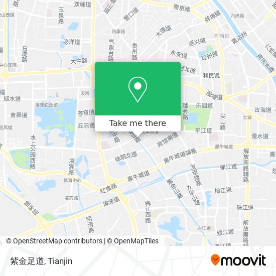 紫金足道 map